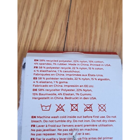 New Redbubble History Buff Socks Graphic Text Black White Novelty Women's 5-14 - Picture 6 of 7